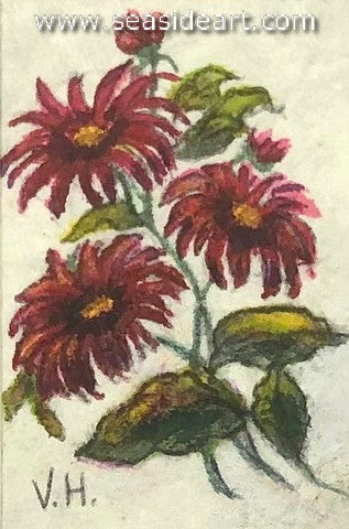 Hoover-Red Flowers
