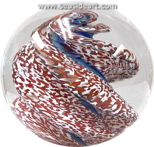 Round Weight with Optic Spiral