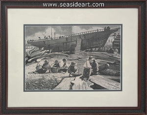 Ship Building, Gloucester Harbor