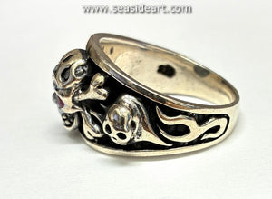 Sterling Silver Skull Ring