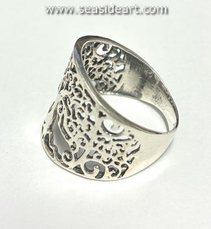 Sterling Silver Tree of Life Ring