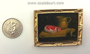 Liebschner-Still Life w/Copper Pot & Steak