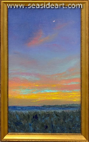 Bridgman-Sundown, Moonrise, Sound Side