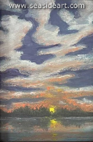 Shands-Sunset by Water's Edge