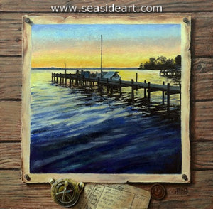 Sunset on Brackish Water