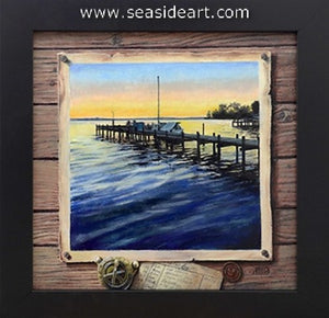 Sunset on Brackish Water
