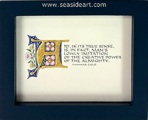 Connor-Thomas Cole Art Definition