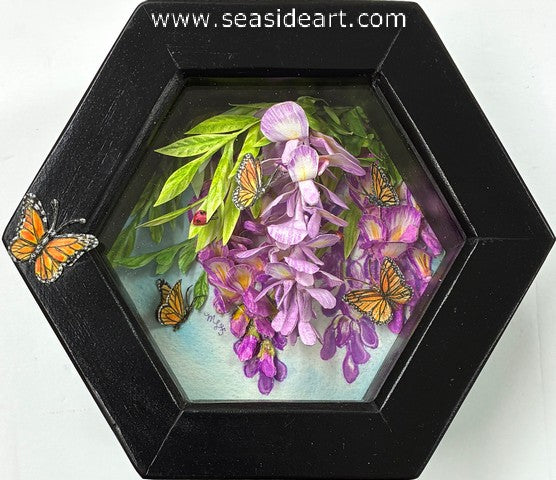 Wisteria's Winged Waltz