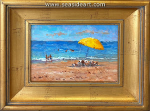 Yellow Beach Umbrella #2