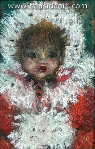 Yahn-Young Girl in Ermine