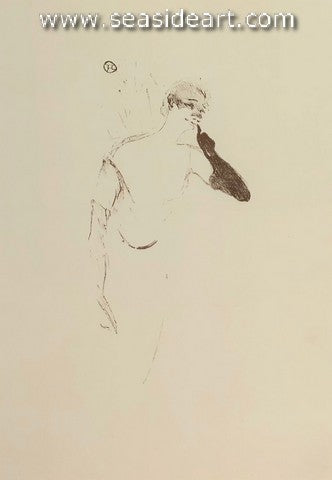 Yvette Guilbert Dans Colombine a Pierrot