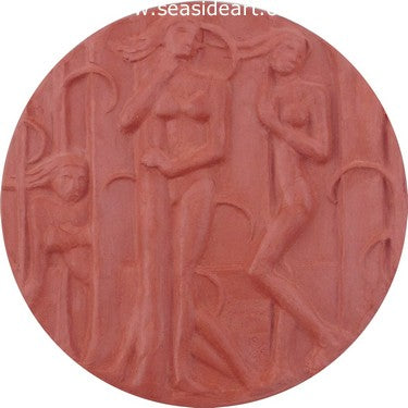 Three Wood Nymphs by Chester Martin - Seaside Art Gallery