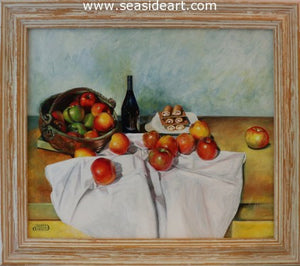 An Apple a Day by Debra Keirce - Seaside Art Gallery