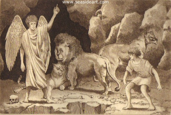 God Sent Michael by David Hunter - Seaside Art Gallery