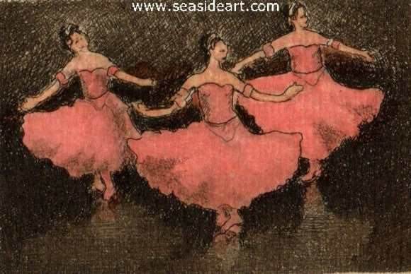 Ballet II by David Hunter - Seaside Art Gallery
