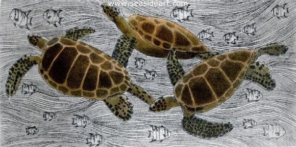 Catch The Current by David Hunter - Seaside Art Gallery