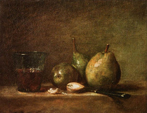 Pears, Peanuts and a Glass of Wine
