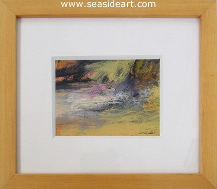 Dan Stream in Winter - Seaside Art Gallery