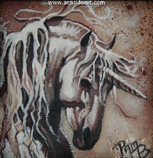Enchanted Unicorn by Pamela Brown Broockman - Seaside Art Gallery