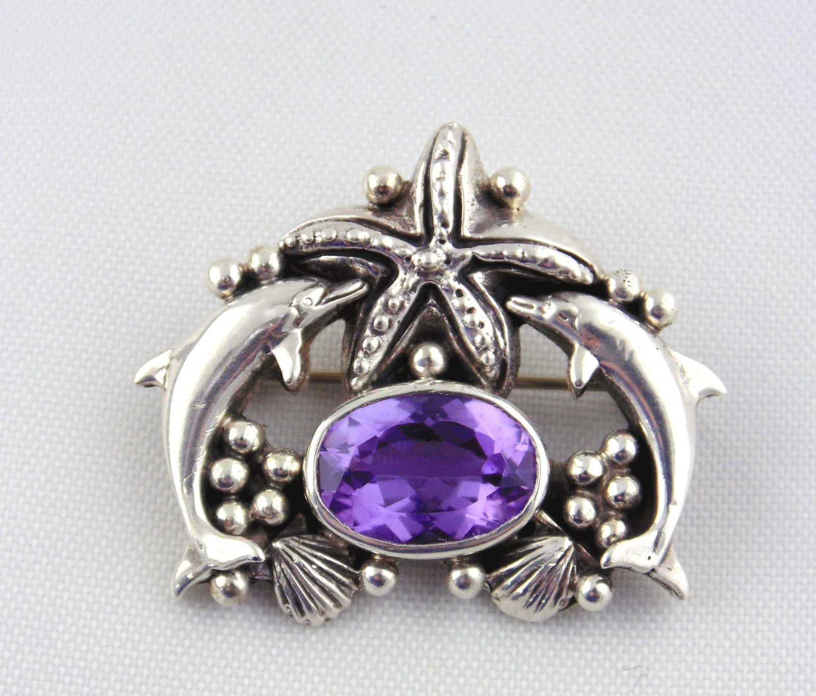 Carol Felley Sterling Silver Pin/Pendant-1997