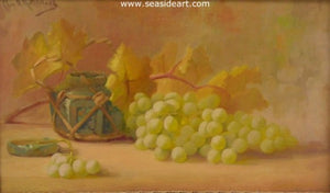 Green Grapes by Charles Adrian Rutherford - Seaside Art Gallery