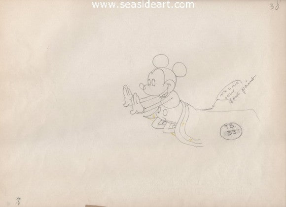 P-Gulliver Mickey (Mickey Mouse) by Walt Disney Studios - Seaside Art Gallery