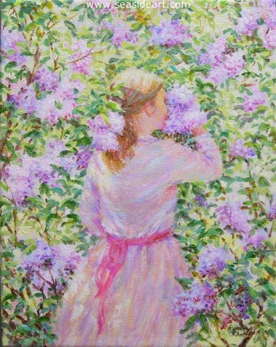 Heavenly Fragrance by Karin Schaefers - Seaside Art Gallery