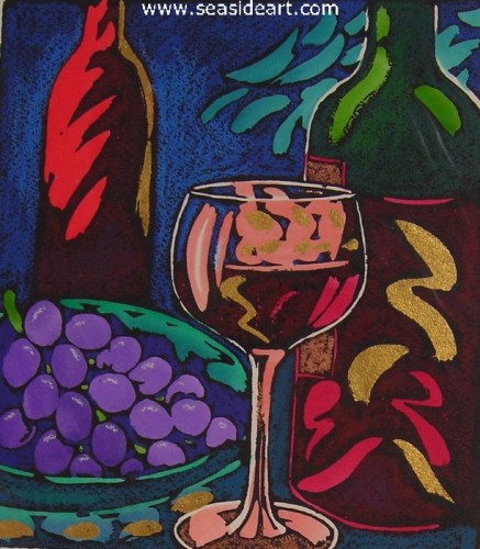 In The Evening Light by Stephan Whittle - Seaside Art Gallery