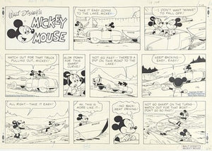 Mickey Mouse Comic Strip