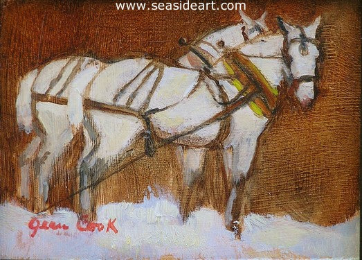 Matched Greys by Jean Cook - Seaside Art Gallery