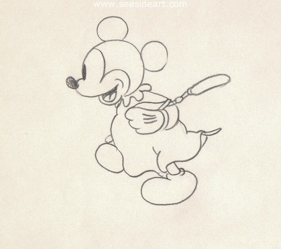 P-Mickey’s Nightmare – Baby Mouse by Walt Disney Studios - Seaside Art Gallery
