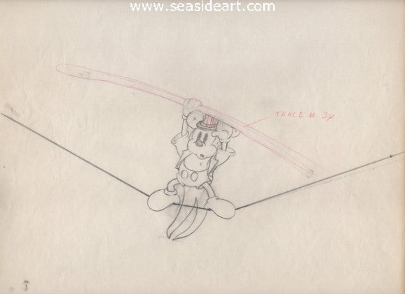 P-Mickey’s Circus – Mickey Mouse by Walt Disney Studios - Seaside Art Gallery