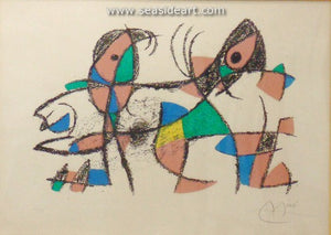 Lithograph II, 10th Lithograph by Joan Miró - Seaside Art Gallery