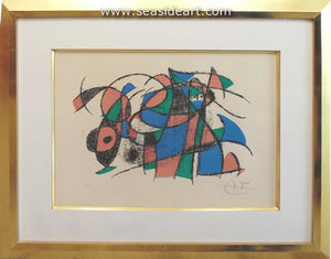 Lithograph II, 3rd Lithograph by Joan Miró - Seaside Art Gallery