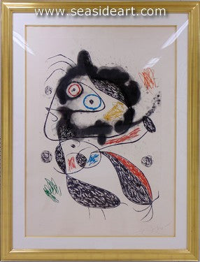 The Fugitive by Joan Miró - Seaside Art Gallery