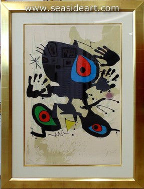 Hommage a Miro by Joan Miró - Seaside Art Gallery