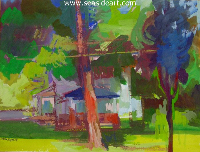 Prairie Street by Martha Hayden - Seaside Art Gallery