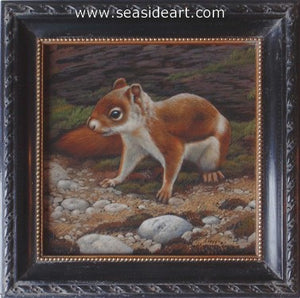 Finesse IV-Red Squirrel by Rebecca Latham - Seaside Art Gallery