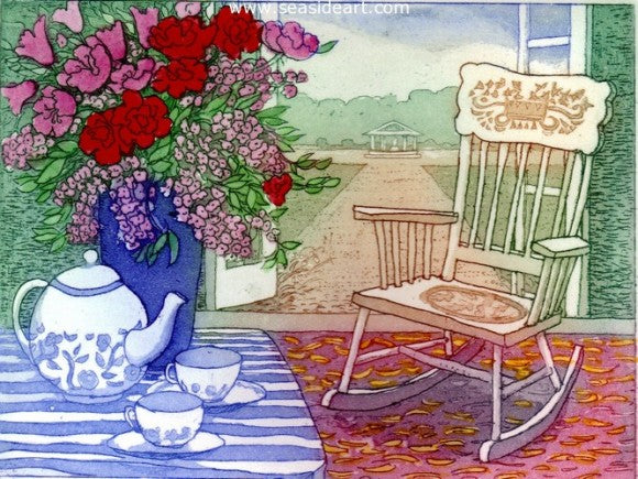 Rocking Chair by Stephan Whittle - Seaside Art Gallery