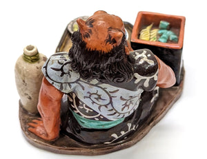 19/20th C Japanese Sumida Gawa Figurine of Oni