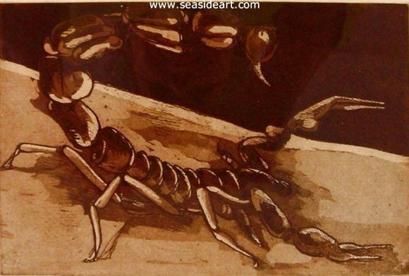 Scorpio by Martha Hayden - Seaside Art Gallery