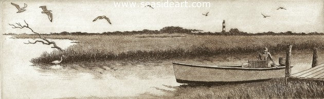 Southwest of Bodie by David Hunter - Seaside Art Gallery