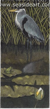 Stare Down II by David Hunter - Seaside Art Gallery