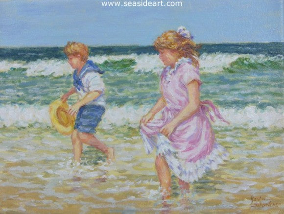 Twins by Karin Schaefers - Seaside Art Gallery
