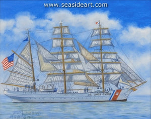 US Coast Guard Training Ship