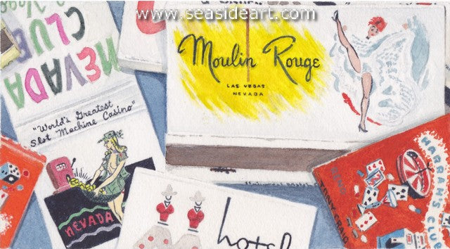 Vintage Casino Matchbooks