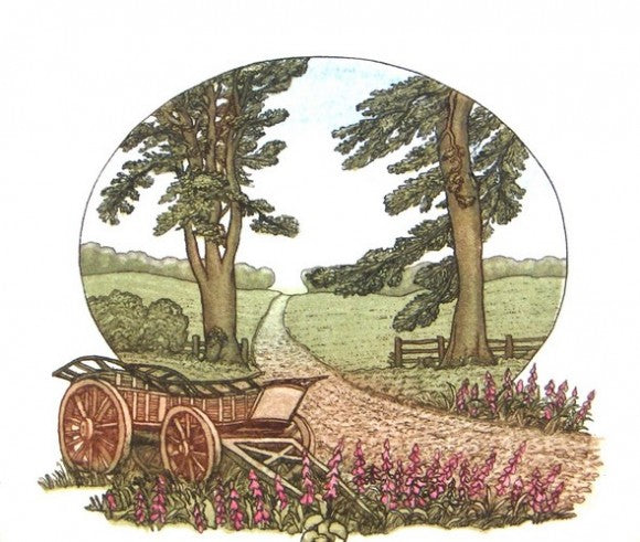 Wagon Path by Stephan Whittle - Seaside Art Gallery