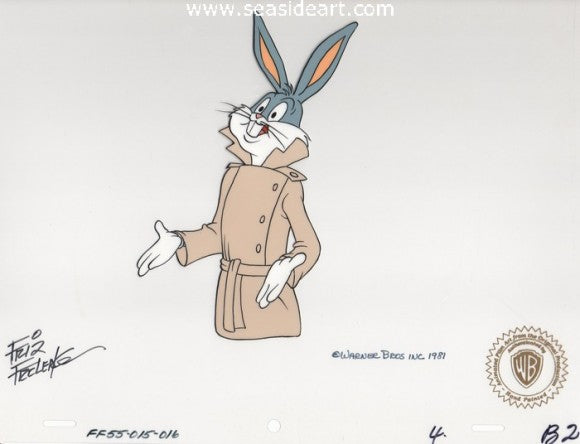 Looney, Looney, Looney Bugs Bunny Movie–Bugs Bunny by Warner Brothers Studios - Seaside Art Gallery