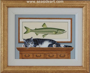 Dreaming of Fish by Sue Wall - Seaside Art Gallery