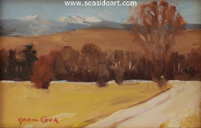 Colorado Mountain Snows by Jean Cook - Seaside Art Gallery